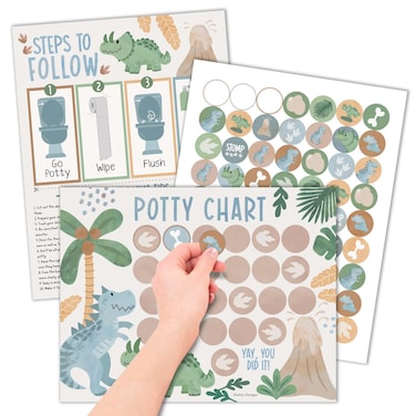 Potty Training Chart for Boys with Fun Reward Stickers &acirc;&euro;&ldquo; Potty Sticker Chart for Kids Potty Training, Potty Training Chart for Toddlers Boys, Potty Chart for Boys, Sticker Chart for Potty Success