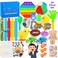 Potty Training Treasure Box Toys - Potty Training Toys Prizes for Toddlers Boys, Potty Sticker Chart, 250 Potty Motivational Stickers, 20 Potty Training Treasures, Fun Accessories Incentives