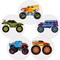 10 Pieces Potty Training Seat Truck Potty Training Stickers for Boys Toilet Targets Color Changing Sticker Fun Toilet Training Pee Targets for Toddler Potty Training