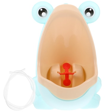 Kisangel Frog Pee Training Toddler Potty Urinal for Boys Standing Potty Training Aiming for Cartoon Pee Potty,Green