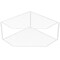 UPKOCH 2-Tier Corner Shelf Kitchen Cabinet Organizer, Metal Wire Counter and Cabinet Storage Rack for Plates, Dishes, Pots, Pans, Pantry, Grid Design for Stability and Drainage (White)