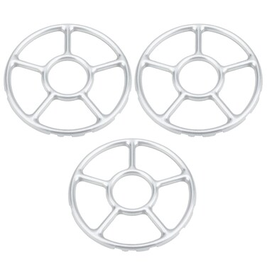 3pcs Universal Gas Stove Pot Support Racks Heavy Duty Stove Accessories Wok Pan Pot Support Gas Hob Trivets Kitchen Cooktop