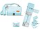 LOOK-YA Portable Diaper Changing Pad, Portable Changing pad for Newborn Girl &amp; Boy - Baby Changing Pad with Smart Wipes Pocket &acirc;&euro;&ldquo; Waterproof Travel Changing Kit - Baby Gift