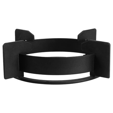 SOLUSTRE 26CM Wok Ring Cast Iron Work Rack Electric Stove Burners Pot Holder Stove Trivets Windproof Windscreen Cooktop Range Pan Pot Holder Stand Ring HolderCookware Ring Wok Accessories