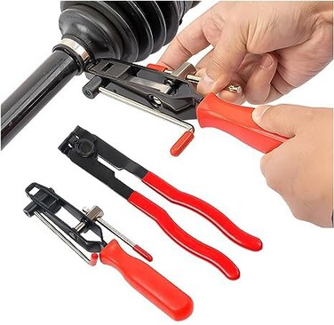 BELOMI Joint CV Boot Clamp Pliers, Ear Clamp Banding Tool Kit, Automotive Hose Axle Pliers, Heavy Duty Universal Vacuum Hoses Clamping, Auto Repair Tools for Car ATV UTV