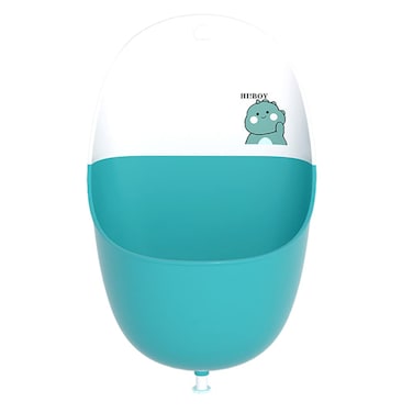 Boy Standing Urinal 1 Set Potty Training Urinal Boys Urinal Kids Toddler Pee Trainer Bathroom Funny Baby Training Potties with Urinal Plug Hook for Toddler Boys Blue Toilet Pee Trainer