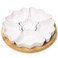 Foraineam Rotatable Serving Platters and Trays, Lazy Susan Relish Tray, 7-Compartment Divided Dishes, 11 Inch Porcelain Removable Bowl for Chip and Dip, Fruit, Nut, Candy and Snack