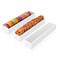 3 Pcs Wood Cracker Tray for Serving Cracker Dish Rectangular Cracker Holder for Serving Trays Holders for Crackers White Cracker Dish Cookie Display Tray for Countertop Home Wedding Events Parties