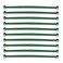 100PCS Stake Arms for Tomato Cage,11.8 Inches Expandable Trellis Connectors for Climbing Plants, Tomatoes Stakes, Vegetables(No Stake, Bayonet Diameter: 11 mm)