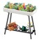 DHYGOTFUR Exceptional Indoor &amp; Outdoor Plant Stand Aluminum Flower Rack - Perfect for Patio, Lawn, Garden - Aesthetically Pleasing &amp; Durably Crafted Plant Holder