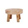 AOTISBAO 5.5IN Small Solid Wood Garden Plant Pot Riser Display Stands Flower Pot Holder Indoor Round Plant Stand for Indoor Outdoor Patio Garden(Mini Models)