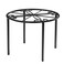 Josmimic 10" Metal Plant Stand: Heavy Duty Flower Pot Stand - Indoor Outdoor Plant Holder for Home Courtyard and Gardens.