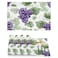 Grape Placemats, Placemats Set of 6, Heat Resistant Vinyl Table Place Mats, Placemats for Kitchen Dining Table, Washable PVC Table Mats