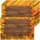 Tenceur 100 Pcs Fall Placemats 11 x 17 Inch Fall Thanksgiving Paper Placemats Disposable Autumn Placemats Fall Leaves Placemats Bulk Seasonal Harvest Holiday Thanksgiving Table Mats Decoration