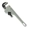 uxcell 8-inch Aluminum Handle Heavy-Duty Hook Jaw Straight Pipe Wrench