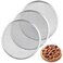 WOPPLXY 3 Pcs 12 Inch Pizza Screen, Restaurant-Grade Aluminum Alloy Pizza Baking Screen, Seamless Round Pizza Screen Non Stick Mesh Net Baking Tray Cookware Kitchen Tool For Oven, BBQ