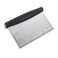 Plastic Bread Scraper Dough Cutter with Measuring Scale Multipurpose Bench Scraper Kitchen Tool Pastry Scraper for Cake Baking Food Pizza Stainless Steel Dough Scraper and Chopper Bench Knife&iuml;&frac14;&circ;Black)