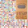 291 Pcs Flags Push Pins for Map World Flags Push Pins National Flag Thumb Tacks Creative Drawing Pins for World Travel Map, Bulletin Board, Pinboard, Office