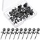 Yaocom 50 Pieces Push Pins, Metal Thumb Tacks for Picture Photo Hanging, Wall Pins for Board Posters Bulletin Maps, Wall Tack for Office Home Decorative