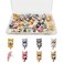 50 pcs Cat Push Pin, Little Flower Cat Decorative Push Pin, Cute Thumb Tacks Animal Push Pins for Cork Board Bulletin Board Photo Wall Maps