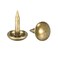 uxcell Upholstery Nails Tacks 7mm Dia 10mm Height Retro Round Thumb Push Pins Bronze Tone for Furniture Sofa Headboards, 200 Pcs