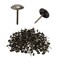 Antrader 200pcs Household Decorative Metal Round Head Upholstery Tack Nail (11 x 17mm Bronze Tone)