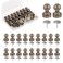 20 Sets Magnetic Pushpins, Thumb Tacks for Wall Magnet Thumbtacks Push Pins for Bulletin Board Magnetacks for Hanging Poster Picture Home Office School Supplies