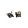 uxcell Upholstery Nails Tacks 12mm Square Head Antique Furniture Nails Pins Bronze Tone 60 Pcs