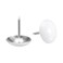 uxcell 25Pcs Upholstery Tacks, 19mmx22mm Round Head Decorative Furniture Nails Thumb Tack for Furniture Sofa Headboards, White