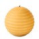 Home &amp; Hive 100% Pure Beeswax Candle   45 Hour Burn Time   Natural Beeswax with Cotton Wick   Round Candle