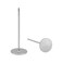 uxcell 30Pcs Upholstery Tacks, 18mmx50mm Flat Head Decorative Furniture Nails Thumb Tack for Furniture Sofa Headboards, Silver