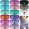 Syhood 5 Set 15 Pcs Stretch Resistance Bands 3 Levels Exercise Bands Fabric Elastic Workout Bands with Workout Bands Guide and Mesh Bag for Women Men Home Fitness Yoga Pilates Booty Hip Thigh Glute