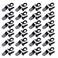 BOLWHAO 200 Pcs Picture Frame Turn Button Metal Bow Shape with Screws for Hanging Pictures, Photos, Drawings and Posters (Black)