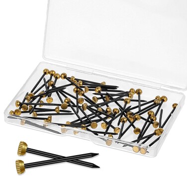 70 Pcs Picture Hanging Nails Decorative Hanging Hardware Nails Picture Frame Nails Wall Decorative Nails for Hanging Pictures Decorative Picture Hangers Tool for Claw Drywall Nails