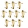 uxcell Picture Hangers, Photo Frame Hanging Hooks Kit with Nails for Wall Mounting, Holds 10 lbs, 25 Pcs
