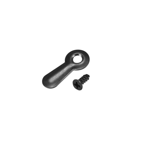 uxcell Frame Turn Button, 3/4&quot; Metal Ridged with Screws for Hanging Pictures, Photos, Drawings and Posters, 20 Pcs (Black)