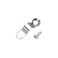 uxcell Frame Turn Button, 9/10" Metal Bow Shape with Screws for Hanging Pictures, Photos, Drawings and Posters, 20 Pcs (Silver Tone)