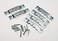 Zinc Plated Steel Sawtooth Hanger with Nails (50)