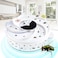 Qualirey Electric Fly Trap Fly Catcher Pest Device Gnat Flying Insect Trap Automatic Indoor Fly Trap Fly Pest Traps Pest Reject Control Catcher Repellents Tools for Patios Ranch(1 Pcs)