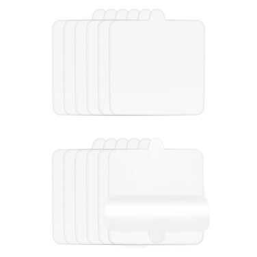 12 Pack Flea Trap Refill Discs 6" Replacement Glue Boards for Terro T230 T231 Square Flea Bed Bug Traps for Inside Your Home, Sticky Pads for Fleas, Bugs, Flies, Mosquitos, etc