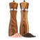 Gennua Kitchen Wooden Salt and Pepper Grinder Set: Refillable Salt &amp; Pepper Mills Adjust for Customized Coarseness, Crafted of Solid Acacia Wood with Ceramic/Stainless Steel Core, 8 Inches Each