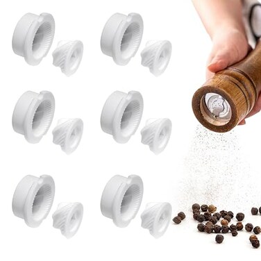 ROLMZJX Pepper Mill Replacement Parts,Salt And Pepper Grinder Ceramic Grinder Core Pepper Mill Acessories For Diy Salt Pepper Or Spice Mills&iuml;&frac14;&circ;6pcs&iuml;&frac14;&permil;