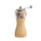 Classical Hand Shake Rubber Wood Salt or Pepper Grinder Set Refillable Salt Grinder Pepper Mill with Adjustable Coarseness Acrylic Body For Kitchen 1 Pack