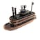 TG,LLC Treasure Gurus Bronze Metal Steamboat Paddle Boat Replica Die Cast Novelty Toy Pencil Sharpener