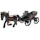 TG,LLC Treasure Gurus Horse &amp; Carriage Die Cast Toy Pencil Sharpener Miniature 1:48 O Train Scale Replica