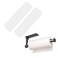 Self Adhesive Strips, Paper Towel Holder Replaces Stickers, Stainless Steel Paper Towels Holder Replace Stickers,Suitable for Most Sizes of Paper Towel Racks,Paper Towel Holder Under Cabinet(2-Pack)