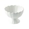 WAIT FLY Macaron Color Ceramic Dessert Bowl Footed Trifle Bowl Ice Cream Bowl Pudding Bowl Serving Bowl for Fruit, Salad, Candy, Snack-White-6 OZ