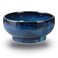 STE-CER Extra Large Salad Bowl,Decorative Fruit Bowl,Kitchen Ceramic Bowl for Fruit &amp; Salad,120 oz Footed Serving Bowl for Entertaining (starry blue)
