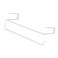 MAGICLULU Paper Towel Hanger Holder, Kitchen Roll Paper Holder Under Cabinets Shelf Tissue Hanger Organizer Rack Towel Bar for Cabinet Wardrobe Over Door White