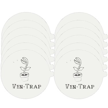 12 Pack - Flea Trap Refill Disc &acirc;&euro;&ldquo; Fits Victor, bugMD, Aspect and Other Flea Dome Traps - Replacement Sticky Glue Pads &acirc;&euro;&ldquo; Bugs, Fleas, Flies, Mosquitos